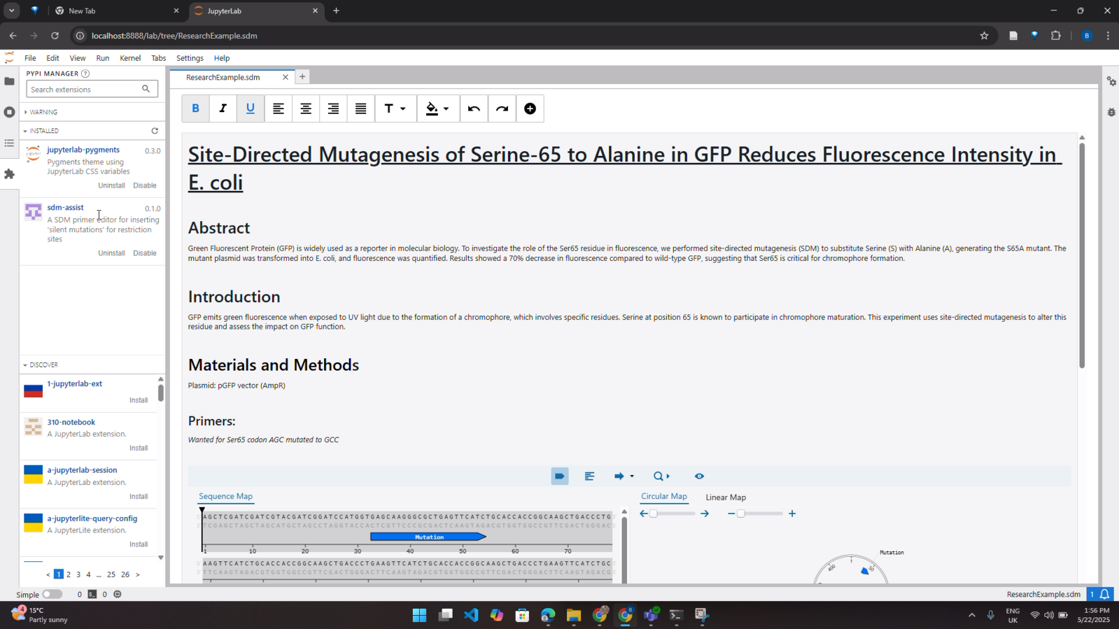 A screenshot of new SDM-Assist app